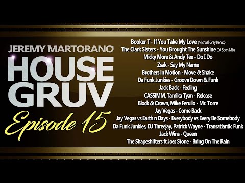 House Gruv Radio Mixshow 15 - Funky House Music - Soulful House Music Mix 2022 - DJ Jeremy Martorano