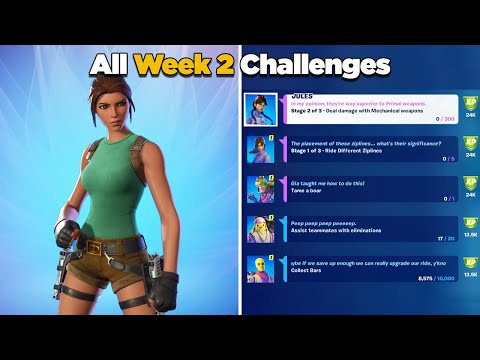 Fortnite All Week 2 Challenges Guide (Fortnite Chapter 2 Season 6) Week 2 Epic & Legendary Quests