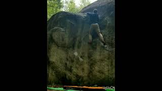 Video thumbnail of コンケーブ, 3級 (6a). 小川山 (Ogawayama)