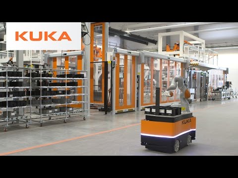 Robot KMR iiwa : un robot mobile apte à la collaboration Homme Machine 