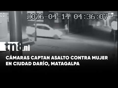 Mujer es asaltada por cuatro delincuentes en Ciudad Darío, Matagalpa (VIDEO)