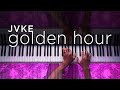 JVKE - golden hour (PIANO COVER) + SHEET MUSIC