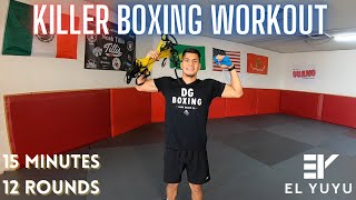 15 Minute Boxing Workout | Follow Along