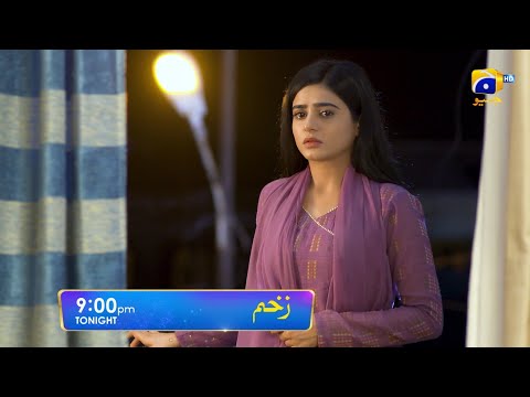 Zakham Episode 42 Promo | Sehar Khan | Aagha Ali | Tonight at 9:00 PM only on Har Pal Geo