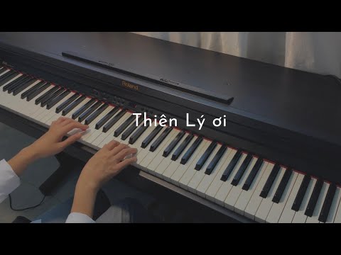 Thiên Lý Ơi - Jack | Piano Cover