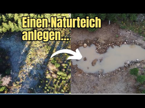 Wir haben einen Naturteich angelegt - So haben wir es gemacht