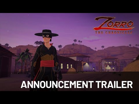 Zorro The Chronicles Announcement Trailer