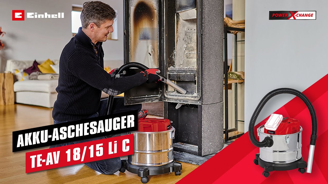 Einhell Akku-Aschesauger TE-AV 18/15 Li C-Solo Einhell Akku-Aschesauger TE-AV 18/15 Li C-Solo