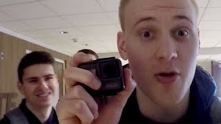 A GoPro view of Marquette's travels to the NCAA tournament