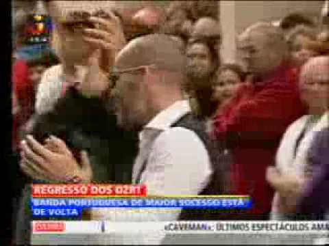 D'ZRT o Regresso @ Jornal Nacional TVI