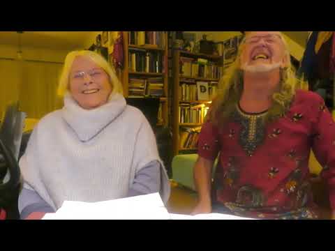 Dónall & Janice virtually zooming at the Torriano