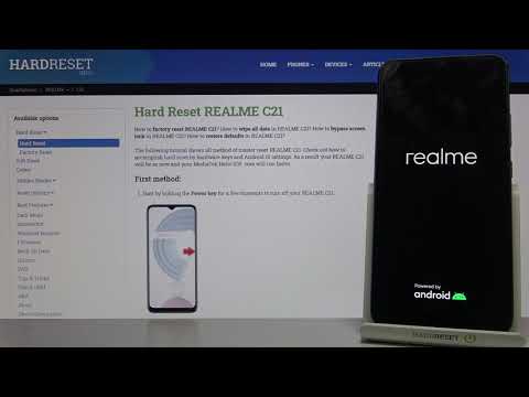 Boot Animation Realme C21 – Starting Screen / Boot Logo