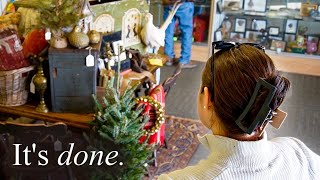 Christmas Display at The Largest Antique Mall | Vlogmas Day 10