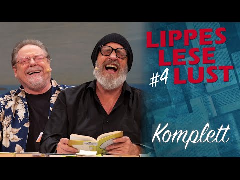 LIPPES LESELUST Staffel 4 - Komplett - mit Jürgen von der Lippe und Torsten Sträter - 3 Stunden
