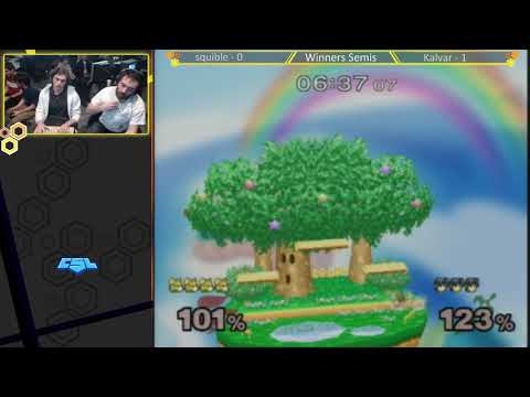 Mass Madness 26 SSBM - squible (Fox) vs. Kalvar (Marth) - Melee WSF