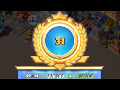Last War: HQ31 started and finished! What did it cost and how much power did it increase???