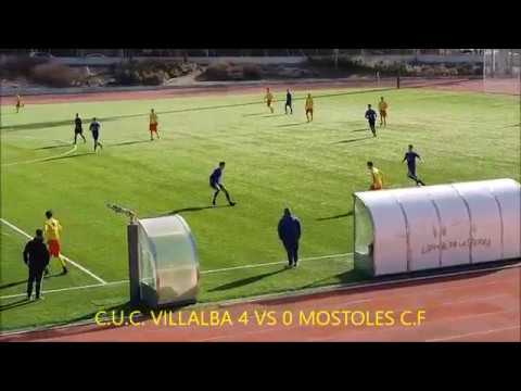 C U C  VILLALBA VS MOSTOLES C F Highlights Víctor M  Barco Rodriguez