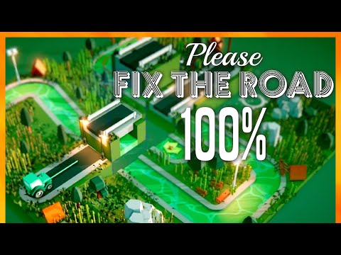 Please Fix The Road - Full Game Walkthrough [All Achievements]