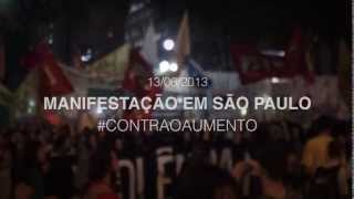 4º GRANDE ATO EM SP CONTRA O AUMENTO