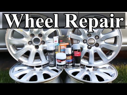 How to Repair Wheels with Curb Rash and Scratches Video