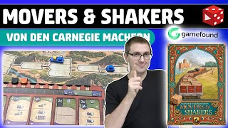Movers and Shakers | Quined Games | Crowdfunding Vorschau Video