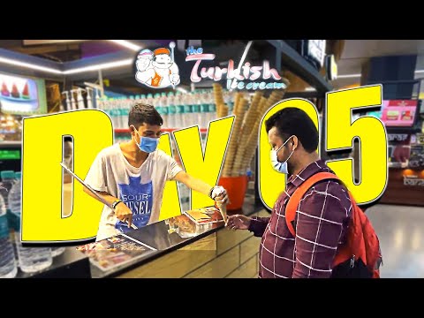 Turkish IceCream in Mahesh Babu's City Mall | Day 05 | Hyderabad Tour #turkishicecream #maheshbabu