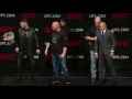 Michael Bisping vs Georges St-Pierre: Press Conference Faceoffs
