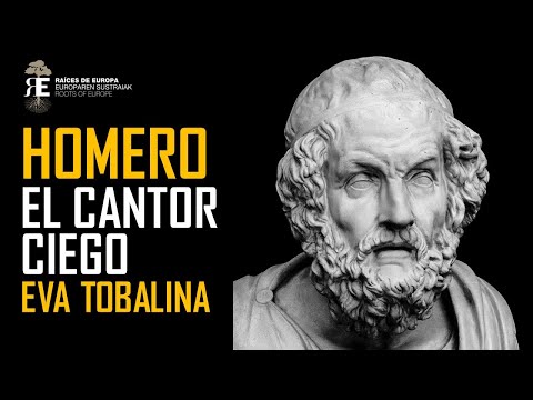Homero, el cantor ciego. Historia, leyenda y literatura. Eva Tobalina