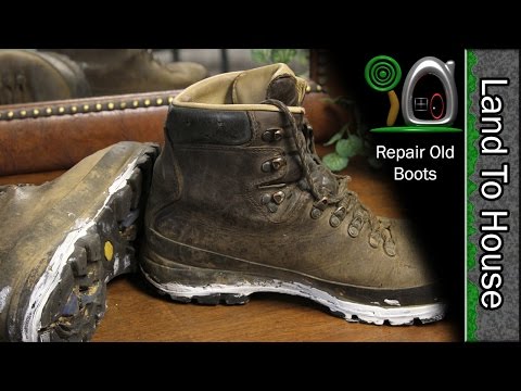 Repair Old Boots Sole