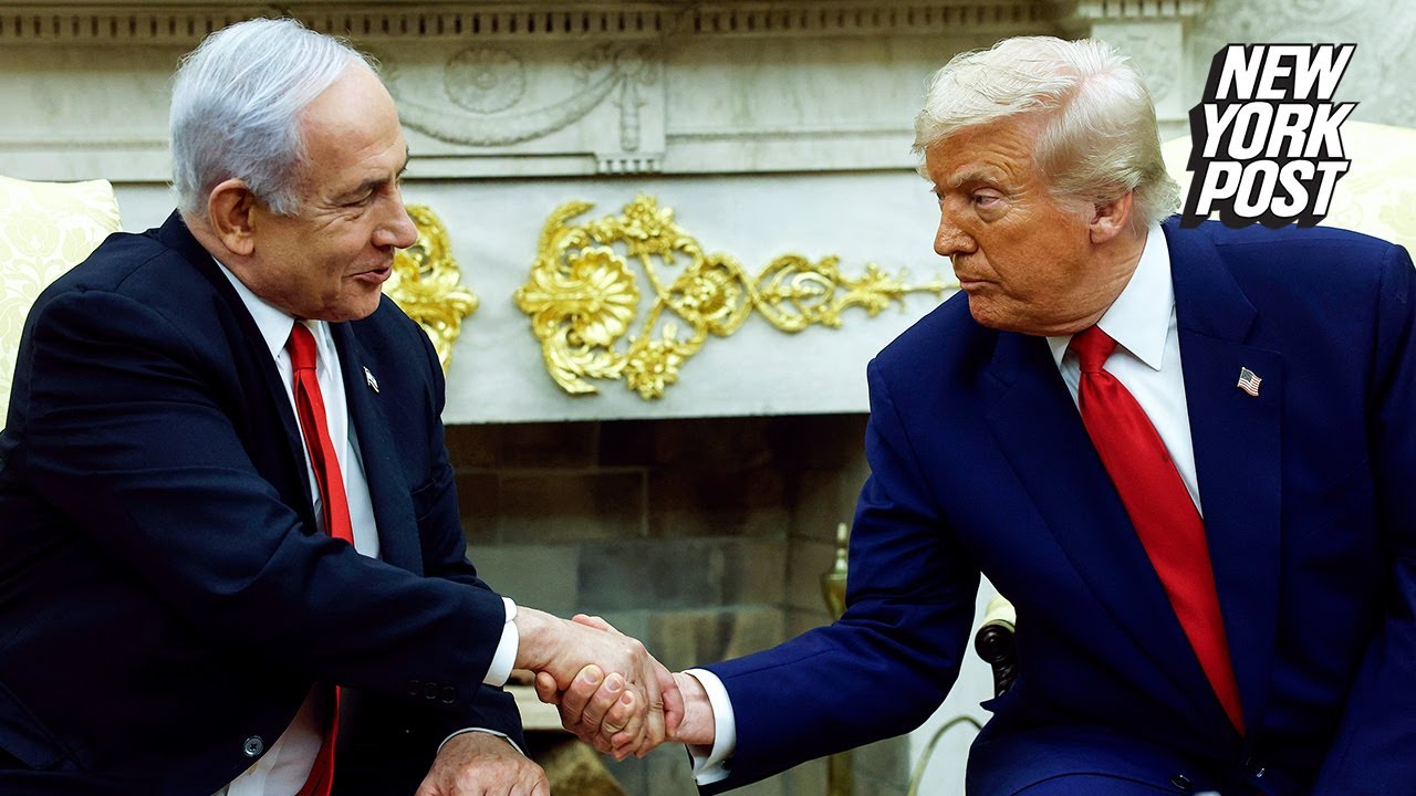 Trump meets with Netanyahu to discuss Hamas hostages, Iran’s nuclear program and tariffs