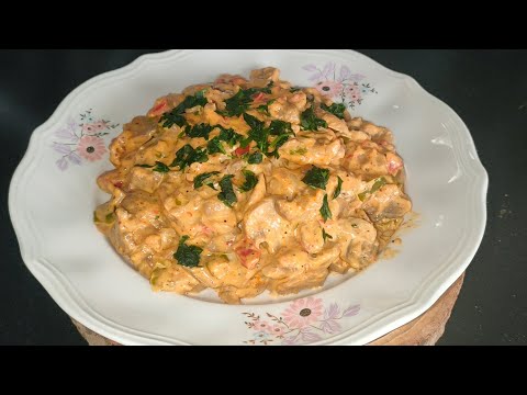 Kremalı mantar sote/Mantar sote tarifi/Kremalı mantar nasıl yapılır 🍄