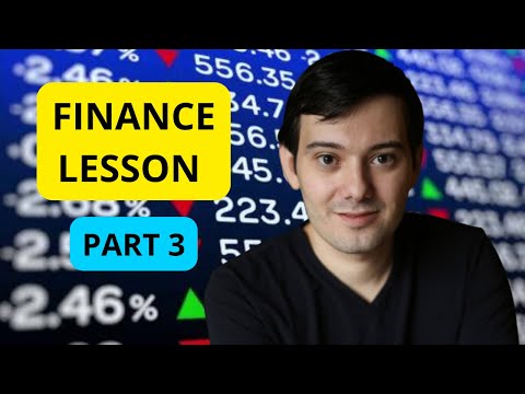 Martin Shkreli Finance Lesson Part 3 (Full Lecture)