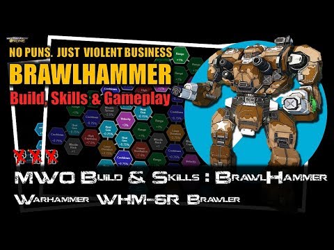 [BRxV] MWO Build & Skills : BrawlHammer - Warhammer 6R Brawler