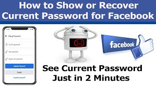 How to see Facebook password | How to see Facebook password in mobile | How to view current Password