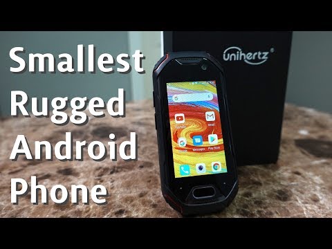 World's Smallest Rugged 4G Android Phone! Unihertz Atom