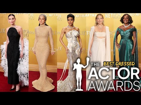 TOP 10 BEST DRESSED AT THE ACTOR AWARDS 2026! 