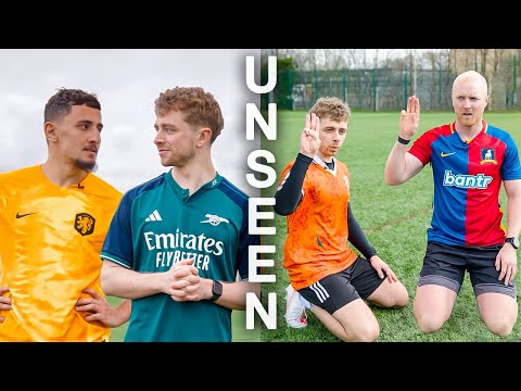 Scoring 1 AMAZING Goal With Every Body Part | UNSEEN FOOTAGE