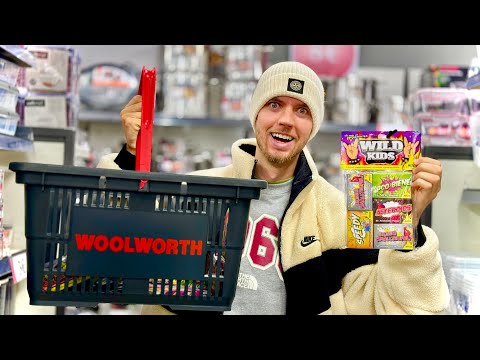 How good is Woolworth's youth fireworks? A mini shopping tour and comparison test! New Year's Eve...