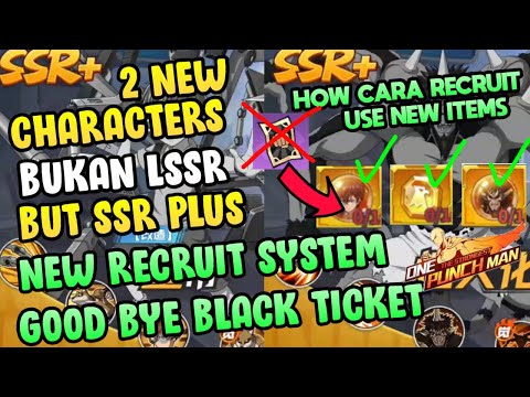 👊👊 NEW RECRUIT GACHA SSR+ ! REVIEW BAKUZAN SSR+ & CHILD EMPEROR SSR+ - One Punch Man The Strongest