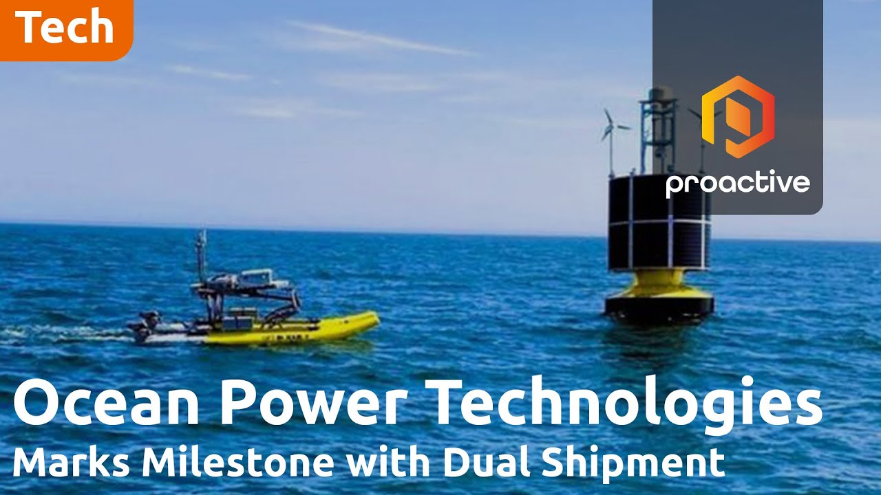Ocean Power Technologies ships PowerBuoy and WAM-V demonstrating accelerated innovation for defense 