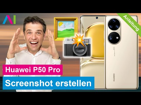 Huawei P50 Pro - Screenshot erstellen • 📱 • 📸 • 🏞 • Anleitung | Tutorial