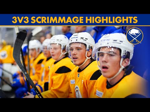 Watch Full Highlights From 2025 Development Camp 3v3 Scrimmage | Buffalo Sabres