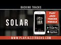 Solar Organ And Drums Jazz Backing Track