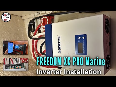 Inverter/Charger Installation - Xantrex FREEDOM XC PRO Marine 2000W 100A for CHB Trawler Boat