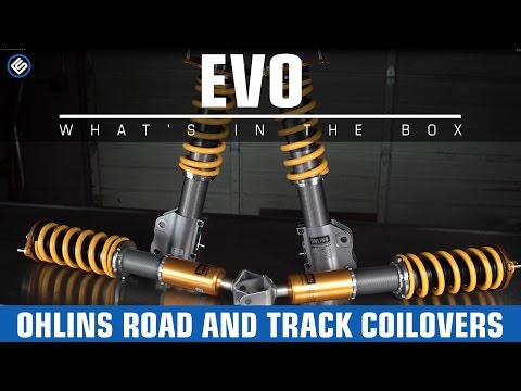 Ohlins Road & Track Coilovers - 03-06 Mitsubishi Evo 8/9 - What's In The Box?