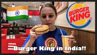 Americans Try Burger King in India 😱 | India Travel Vlog