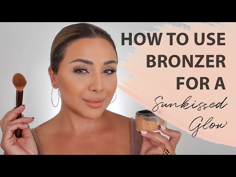 HOW TO BRONZE YOUR FACE FOR BEGINNERS 2021 | NINA UBHI