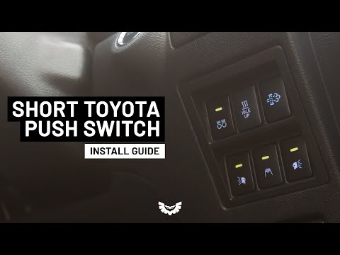 Short Toyota Push Button Switch | Install Guide