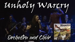 Fabio Lione Sinfónico - Unholy Warcry (Rhapsody) live in Bogotá with Choir and Symphony Orchestra