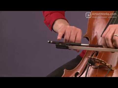 How To Hold A Cello Bow with Mike Block